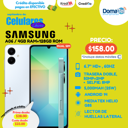 Samsung A06 / 4+128GB / 2 SIM